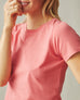 Women's Classic Cotton Crew Tee - Spiced Coral